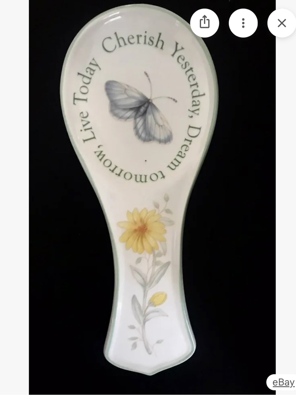 Lenox Butterfly Meadow Spoon Rest